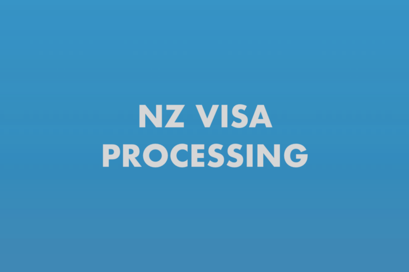 NZ Visa Processing