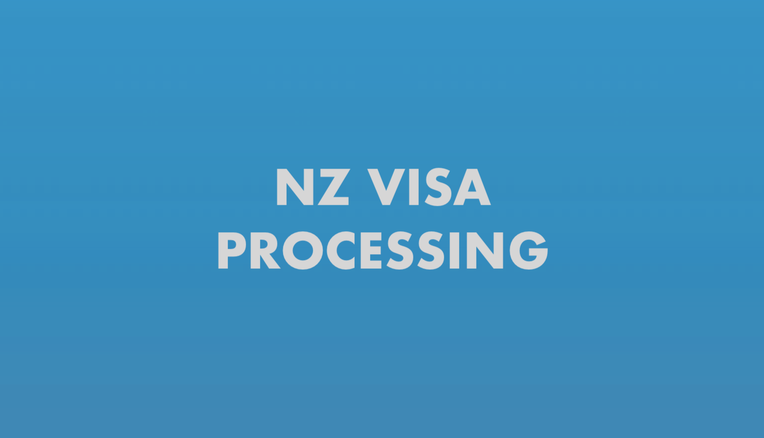 NZ Visa Processing